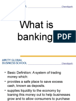 What Is Banking?: Amity Global Business School