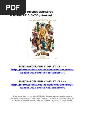 Les Nouvelles Aventures D Aladin 2015 Dvdrip Torrent Leisure