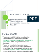 Resusitasi Cairan Dan Anafilaktik Syok