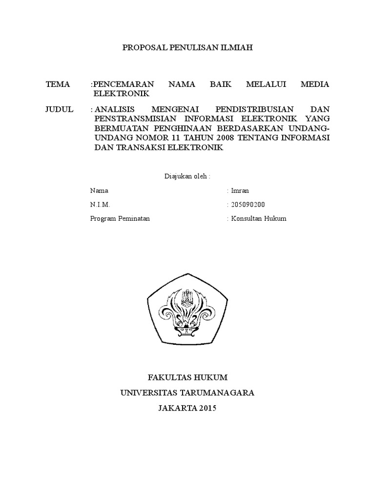 Cover Proposal Untar