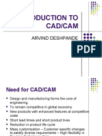 Introduction To Cad/Cam: Arvind Deshpande