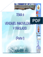 Vendajes y técnicas de inmovilización