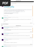 Arcache Utility - BMC Communities