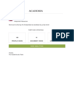 Moja Statistika Na Academia - Edu - 13 2 2016