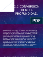 Modelos de Velocidad para Convertir Tiempo-Profundidad