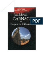 Carnac Et L'enigme de L'atlantide