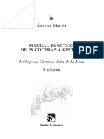 Manual Practico de Psicoterapia Gestalt - Angeles Martin