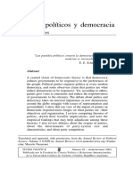 Stokes, Susan C. - Partidos Políticos y Democracia