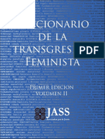 Diccionario de La Transgresión Feminista (26 Pp)