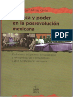 Politica y Poder en La Posrevolución Mexicana, Miguel Angel Adame Cerón PDF