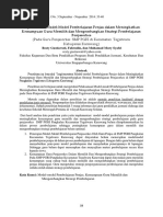 Download 04Implementasi Model-Model Pembelajaran Penjas Dalam Meningkatkan Kemampuan Guru Memilih Dan Mengembangkan Strategi Pembelajaran Penjasorkes by irma SN299193709 doc pdf