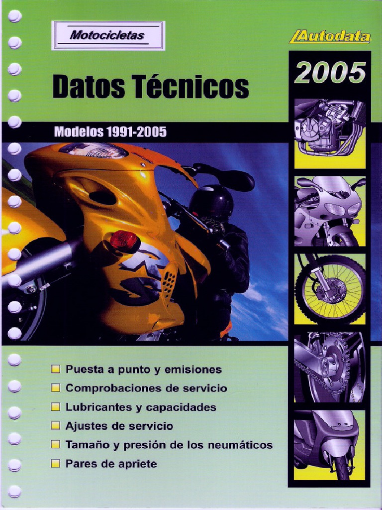 エヴァンゲリオン Autodata Motocicletas 1991-2005 - Manual Tecnico Fichas