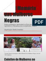 Mural Memória Das Mulheres Negras PDF