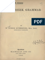 William Gunion Rutherford-First Greek Grammar (Macmillan’s Greek Course) (1888)