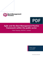 Agile and the Best Management Practice Framework Within the Public Sector