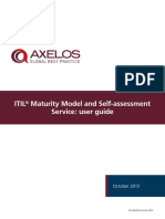 ITIL Maturity Model SA User Guide v1 2W