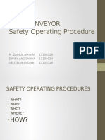 Belt Conveyor (Safety Operating Procedure)