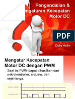 Pengendalian & Pengaturan Kecepatan Motor DC