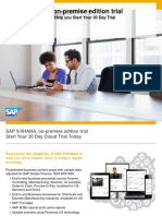 S4HANA Trial QuickStart 