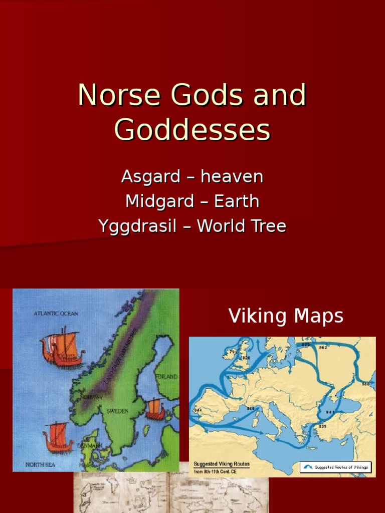 Norse Gods And Goddesses Pdf Odin Norse Mythology