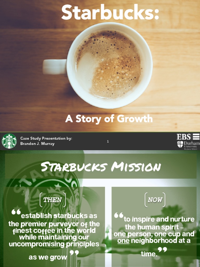 case study about starbucks coffee