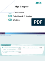 Bridge Chapter: Rational Indices Factorials and Notation Notation