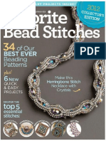 Beadwork Favorite Bead Stitches 2012 PDF