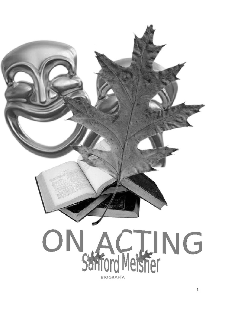 Sanford Meisner On Acting Pdf Ciencia Cognitiva Conceptos