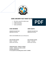 Darc Archery Fact Sheet & Rates(2)