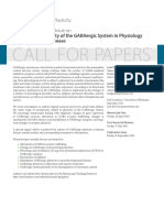 Call For Papers: Plasticity of The Gabaergic System in Physiology and Disease