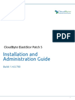 CloudByte ElastiStor Guide