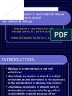 Aromatase Expression in Endometriotic Tissues and Its Relationship