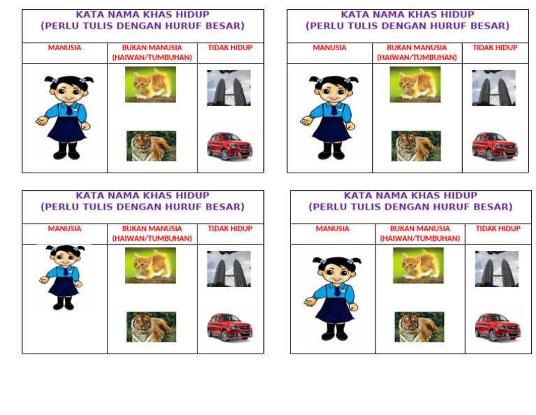 Kata Nama Khas Hidup Pdf