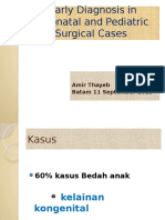 4 Early Diagnosis in Neonatal Surgical Cases