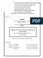 L'Utilisation Du Projet Urbain Dans La Requalification Des