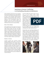 Media Reporting on Human Trafficking