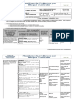 Planificación Didáctica Por Bloque Curricular CCNN Decimos Bloque Cuatro