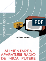 Alimentarea Aparaturii Radio