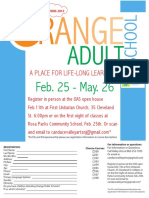 OrangeAdultSchool CourseCatalog