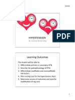 Med Surg Iggy Hypertension Notes