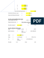 EC7 Footing Spreadsheet