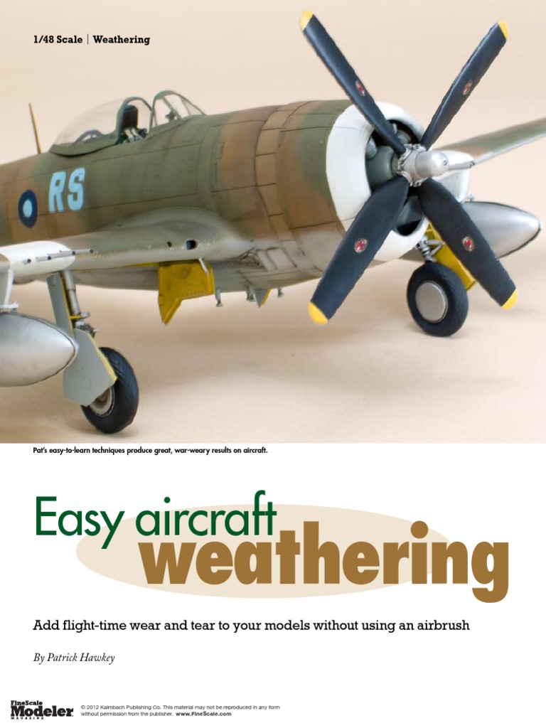 Easy Aircraft Weathering Fine Scale Modeller Paintings Nature