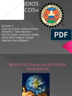  Estudios Geologicos