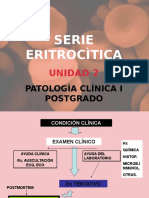 Eritrocitos Clase de Patologìa Postgrado