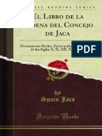 El Libro de La Cadena Del Concejo de Jaca 1400002805 PDF