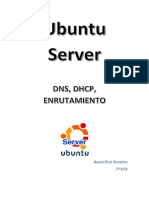 Servidor DNS, DHCP, Enrutamiento en Ubuntu 14.04