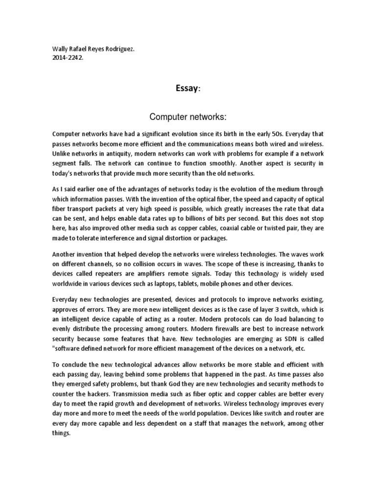 Evolution of Computer Networking | PDF | Transmission Medium | Computer ...