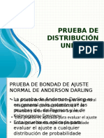 Prueba de Distribución Uniforme ex