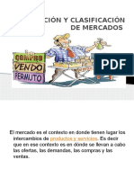 Definición y Clasificación de Mercados