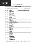 Download Review of Systems by Carrboro Family Medicine SN29927526 doc pdf